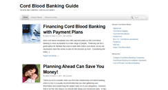 Desktop Screenshot of bankingcordblood.org